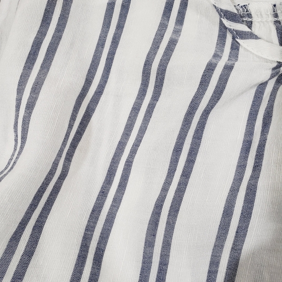 VINEYARD VINES LIGHTWEIGHT TUNIC BLOUSE STRIPED - Picture 5 of 10